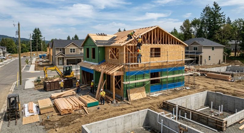 New House Construction in Santa Rosa, CA